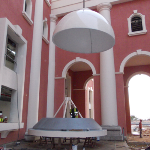 Instalação de Cúpula para Edifício Sede da Assembleia Nacional de Angola